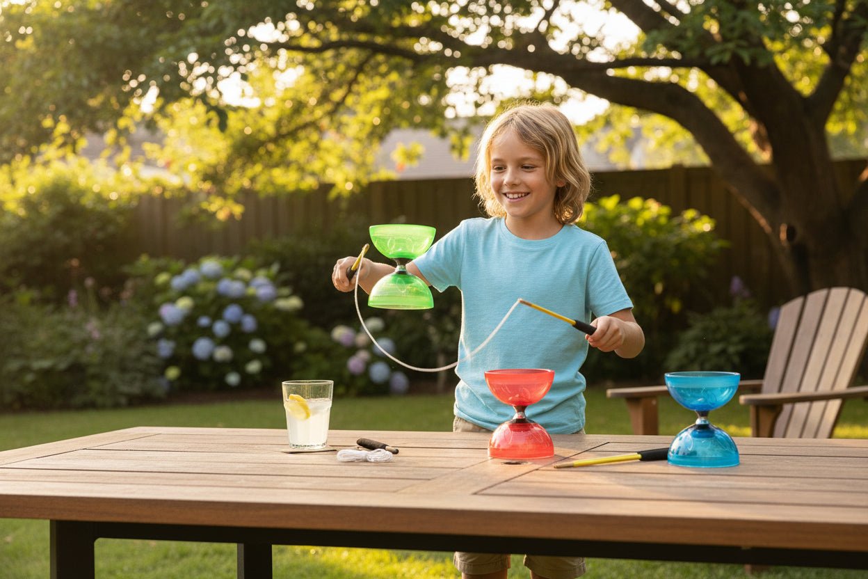 Diabolo lumineux - créer de l'émerveillement et stimuler le développement - Jeux jouets à moi
