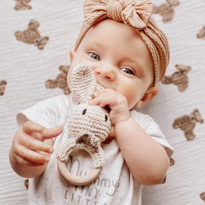 Hochet bébé - au crochet