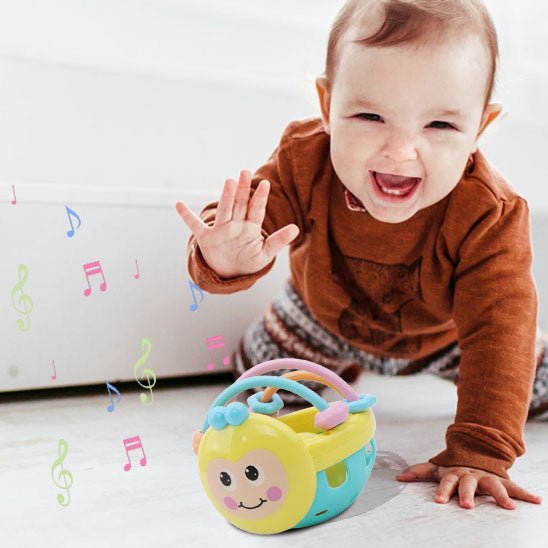 Hochet bebe - cloche à main - Jeux jouets à moi