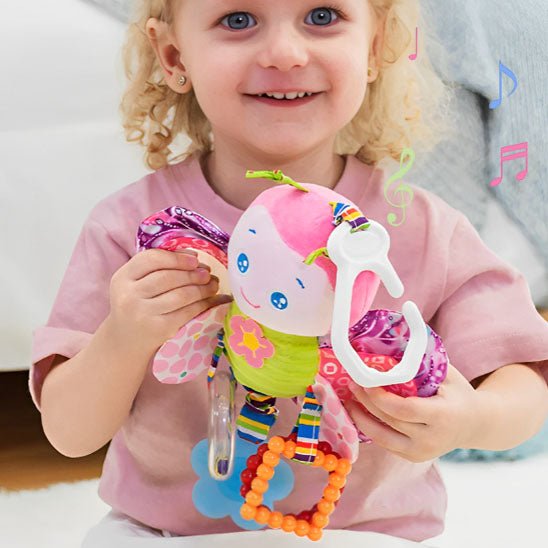 Hochet bebe - coccinelle - Jeux jouets à moi