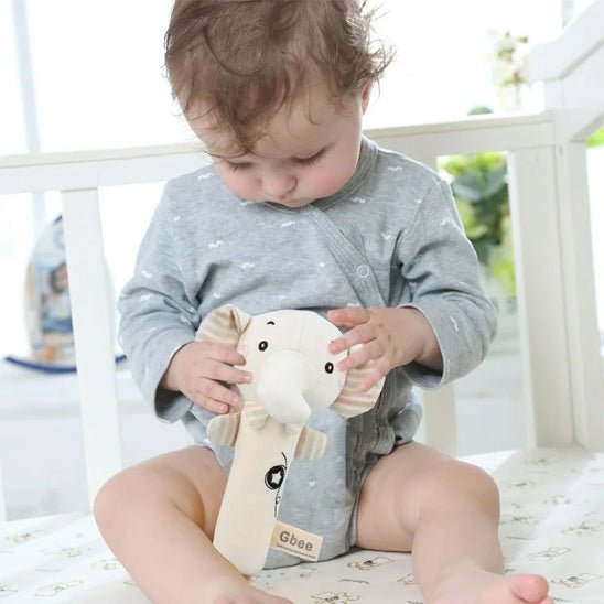 Hochet bébé - coton bio - Jeux jouets à moi