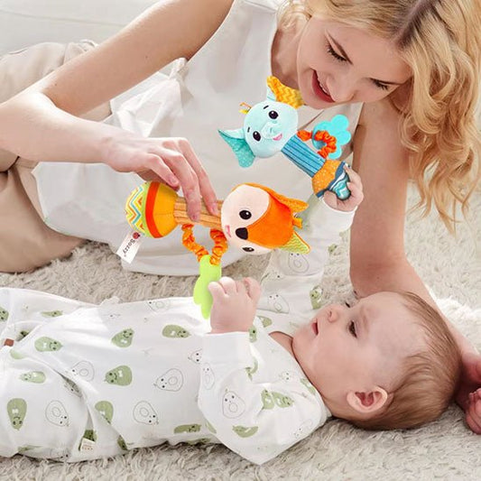 Hochet bébé - l'éléphant - Jeux jouets à moi