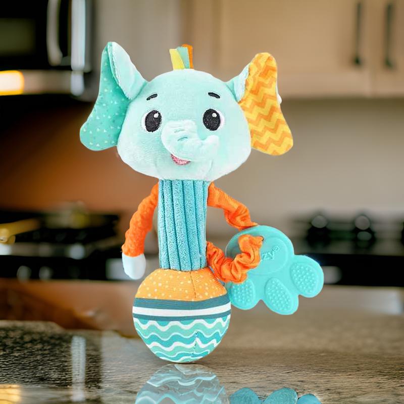 Hochet bébé - l'éléphant - Jeux jouets à moi