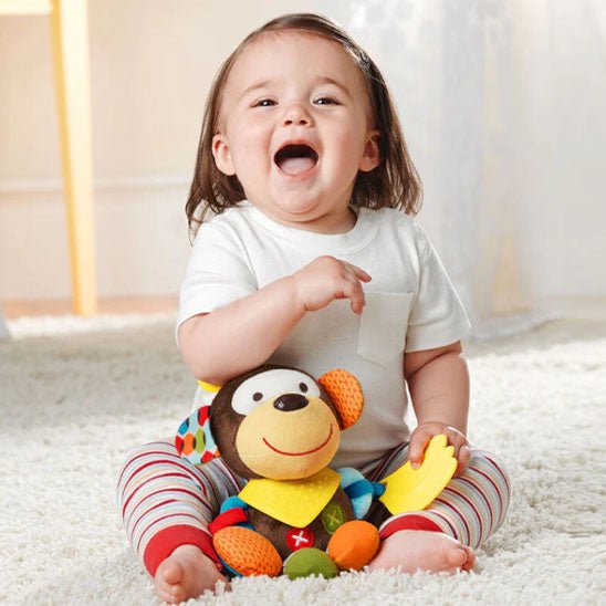 Hochet pour bebe - le singe - Jeux jouets à moi