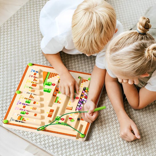Jeu de chiffres - Labyrinthe magnétique - Jeux jouets à moi