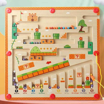 Jeu de chiffres - Labyrinthe magnétique - Jeux jouets à moi