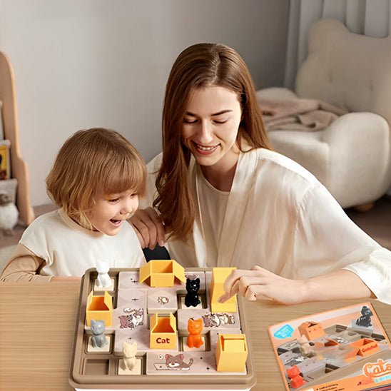 Jeu de logique - chat - Jeux jouets à moi