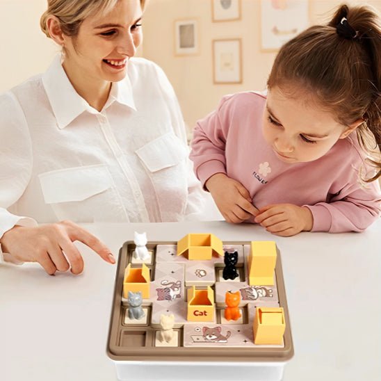 Jeu de logique - chat - Jeux jouets à moi