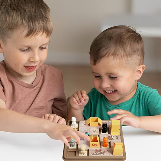 Jeu de logique - chat - Jeux jouets à moi