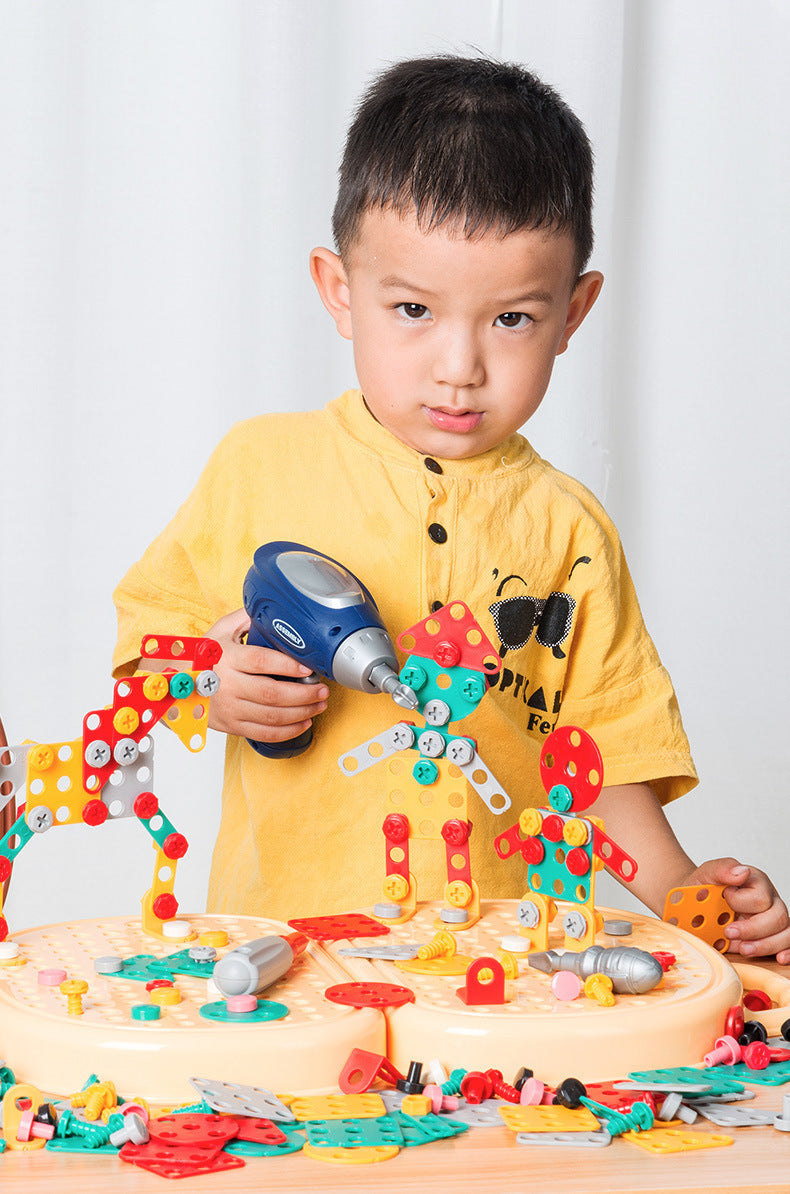 Jeux de construction - la mallette ours pour stimuler le développement