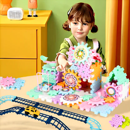 Jeux de construction- les engrenages