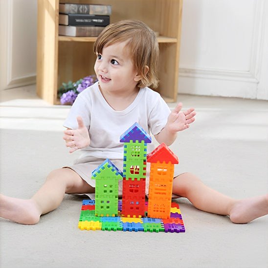 Jeux de construction - blocs gaufrés - Jeux jouets à moi