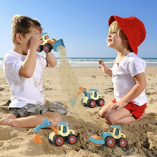Jeux de construction - camions de chantier - Jeux jouets à moi