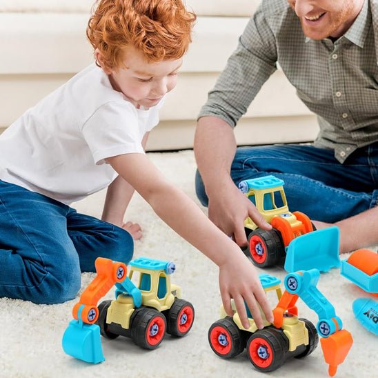 Jeux de construction - camions de chantier - Jeux jouets à moi