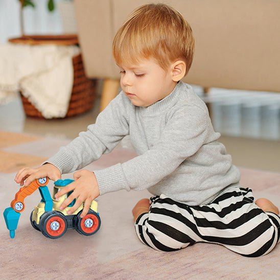 Jeux de construction - camions de chantier - Jeux jouets à moi