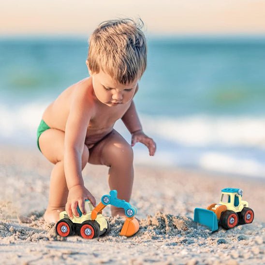 Jeux de construction - camions de chantier - Jeux jouets à moi
