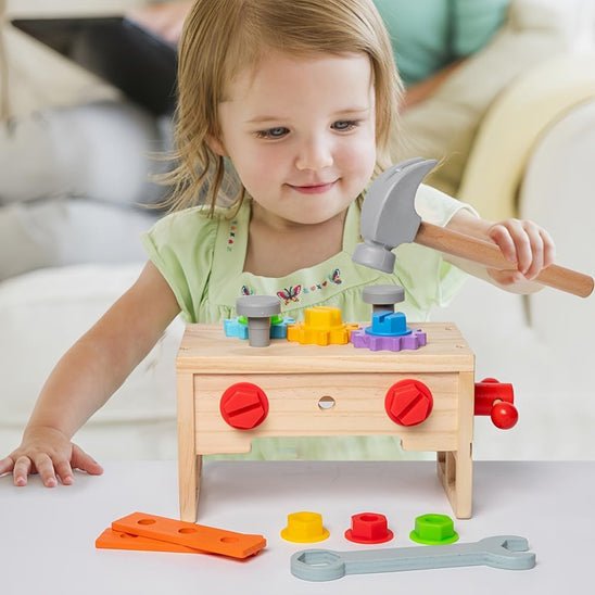 Jeux de construction en bois - Montessori 2 - Jeux jouets à moi