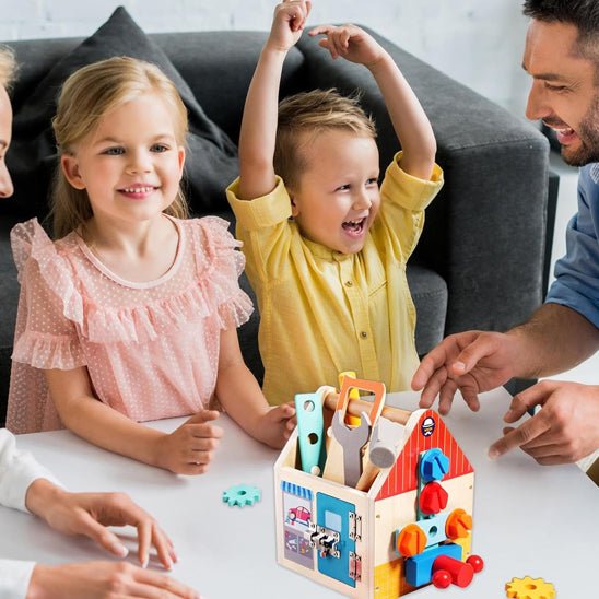Jeux de construction en bois - Montessori 3 - Jeux jouets à moi