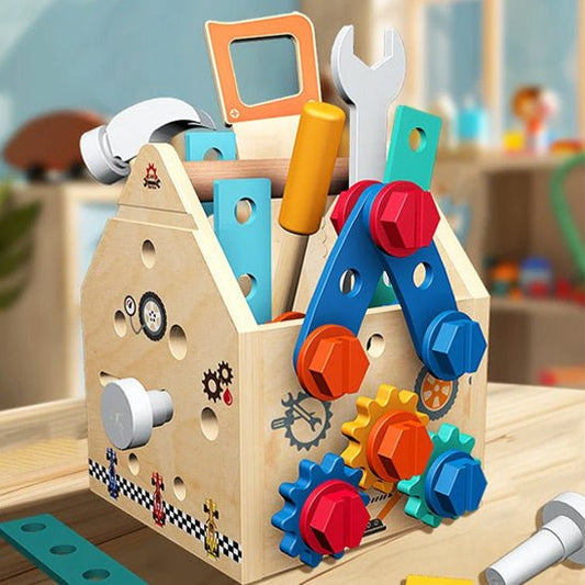 Jeux de construction en bois - Montessori 3 - Jeux jouets à moi