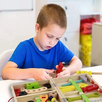 Jeux de construction en bois - Montessori - Jeux jouets à moi