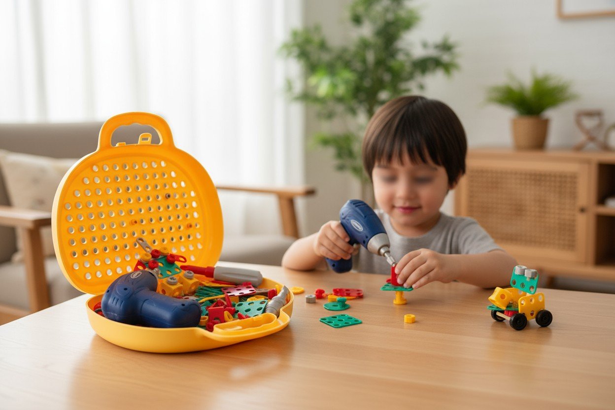 Jeux de construction - la mallette ours pour stimuler le développement - Jeux jouets à moi