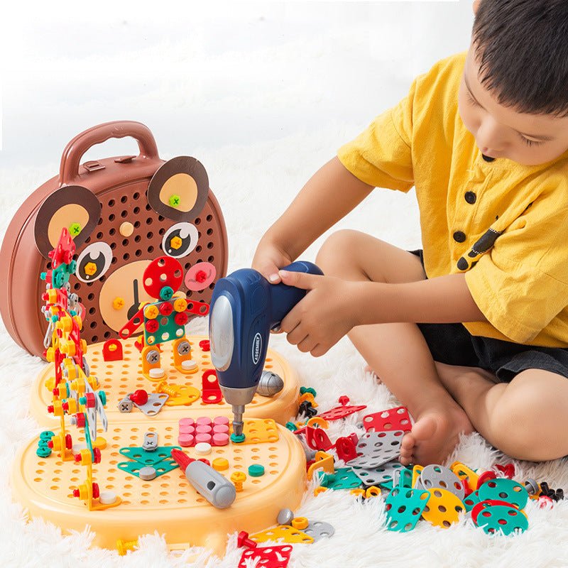 Jeux de construction - la mallette ours pour stimuler le développement - Jeux jouets à moi