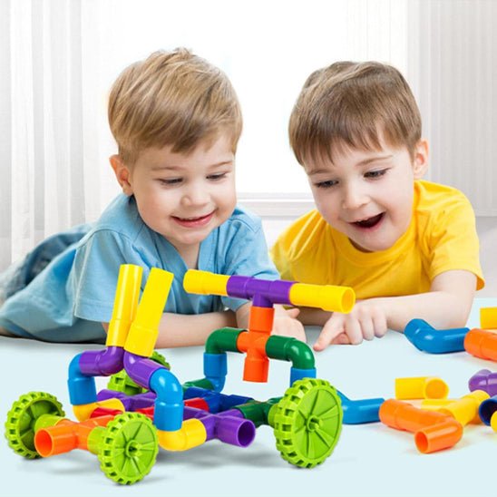 Jeux de construction - les tuyaux - Jeux jouets à moi