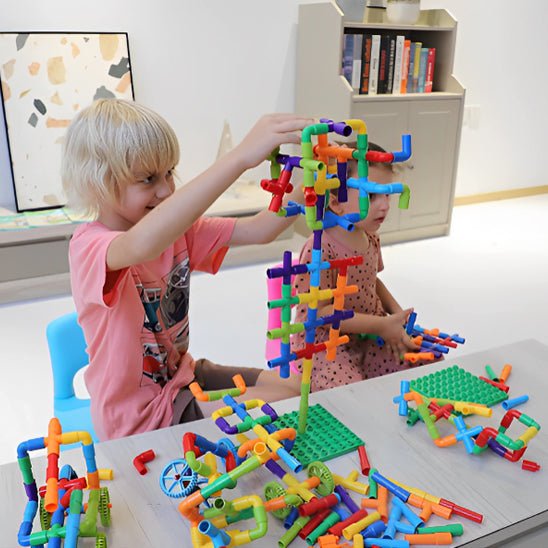 Jeux de construction - les tuyaux - Jeux jouets à moi