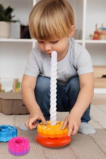 Jeux de construction - rouet arc - en - ciel - Jeux jouets à moi