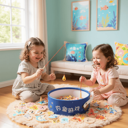 Jeux de société enfant - La pêche jeux Montessori ludique et fascinant - Jeux jouets à moi