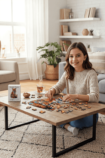 Jeux jouets : puzzle enfant avec le renard, un jeu ludique et éducatif - Jeux jouets à moi