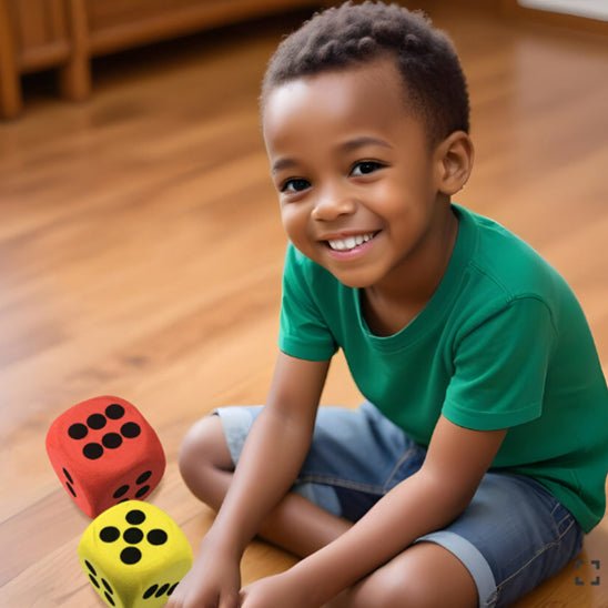 jeux mathématiques - dé géant - Jeux jouets à moi