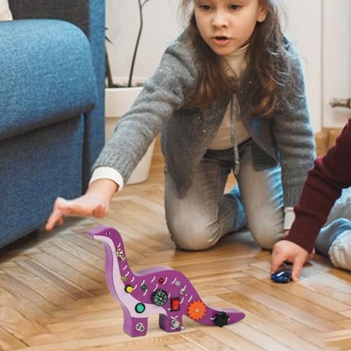 Jeux Montessori - BusyBoardCircuit™ - Brachiosaure - Jeux jouets à moi