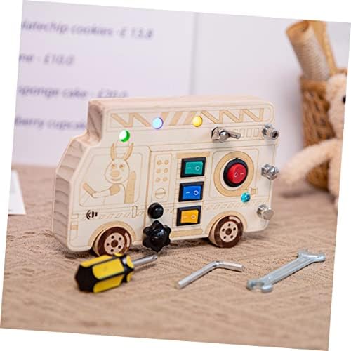 Jeux Montessori - BusyBoardCircuit™ - Camion de pompier - Jeux jouets à moi