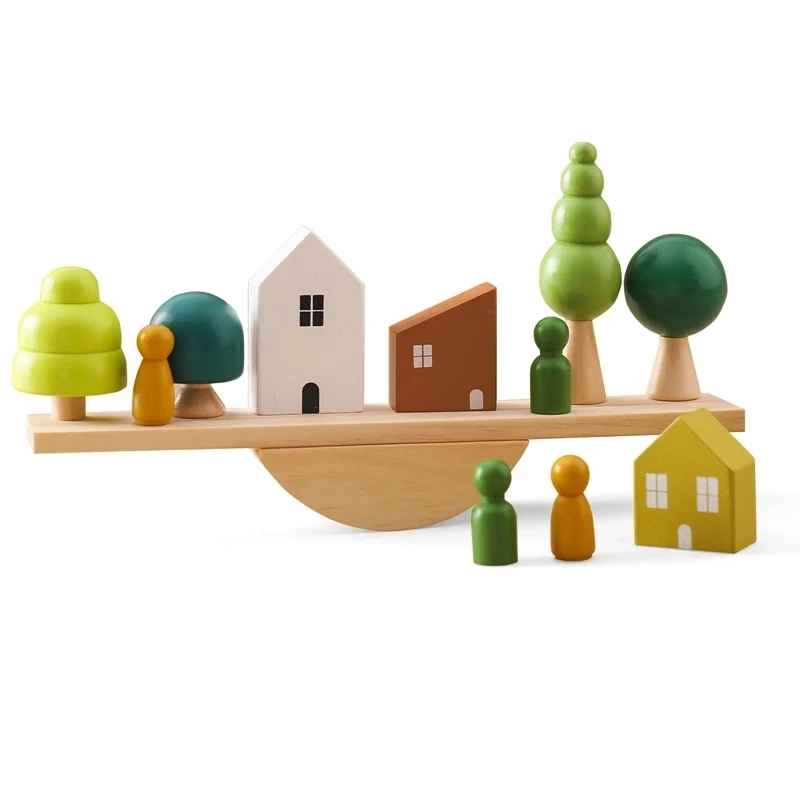 Jeux Montessori - enfilage et équilibre 2 - Jeux jouets à moi