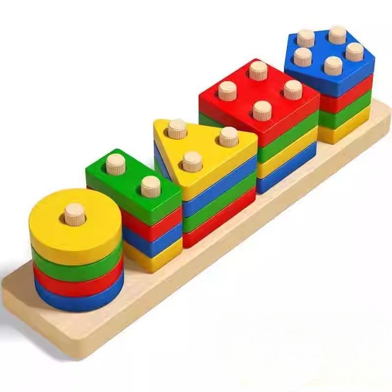 Jeux Montessori - géométrie: Des jeux éducatifs pour apprendre en s'amusant - Jeux jouets à moi