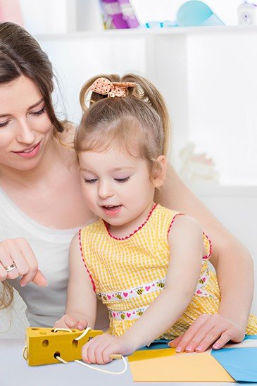 Jeux Montessori - laçage - Jeux jouets à moi