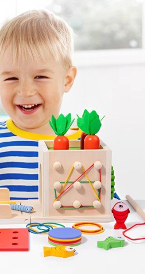 Jeux Montessori - Le cube - Jeux jouets à moi