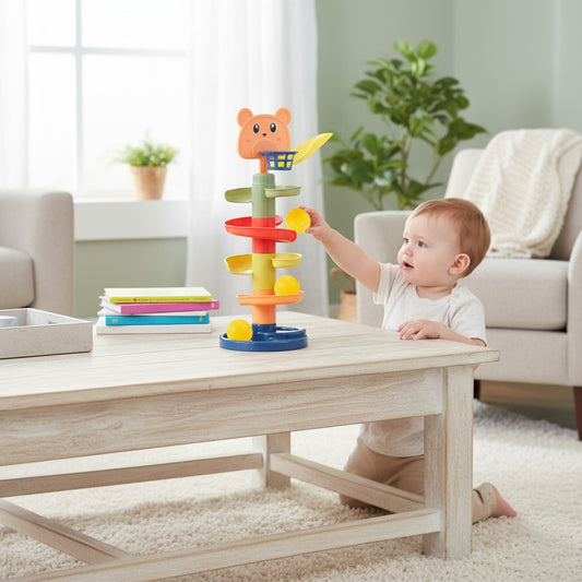 Jouet bébé 1 ans - Tour de balles pour stimuler bébé