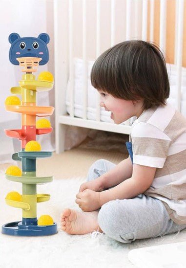 Jouet bébé 1 ans - Tour de balles - Jeux jouets à moi
