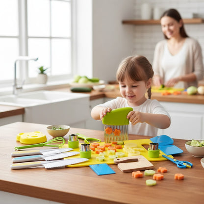Kit Cuisine Enfant : Jeu de rôle pour des heures de jeux et de plaisir !"