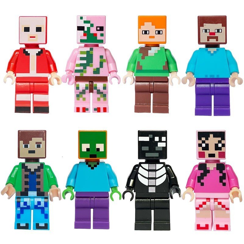 Lego minecraft - personnages - Jeux jouets à moi
