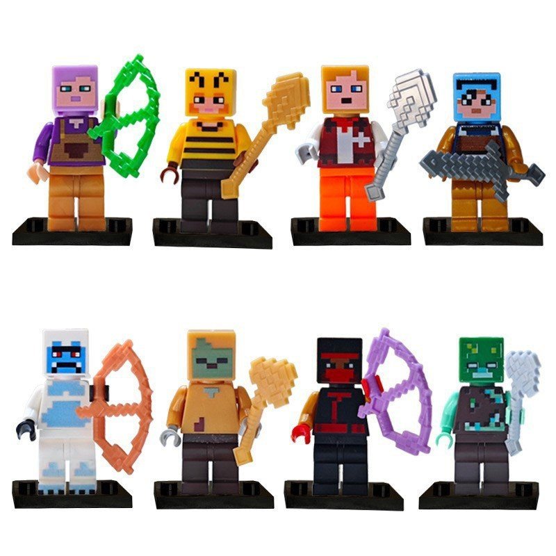 Lego minecraft - personnages - Jeux jouets à moi