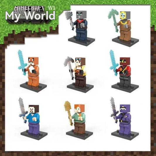 Lego minecraft - personnages - Jeux jouets à moi