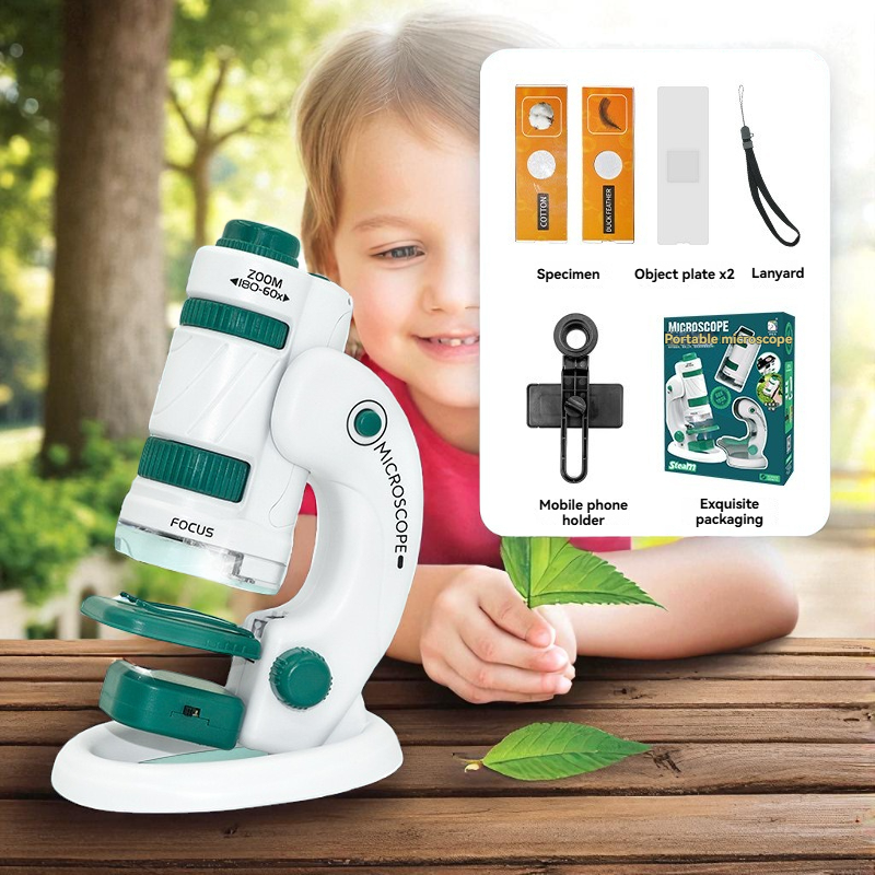 microscope enfant la nature au bout des doigts