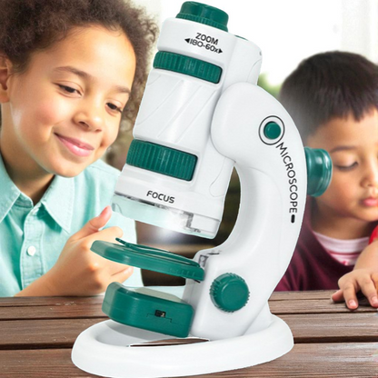 microscope enfant la nature au bout des doigts