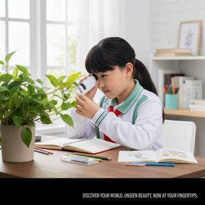 Microscope enfant - le plaisir de découvrir le monde