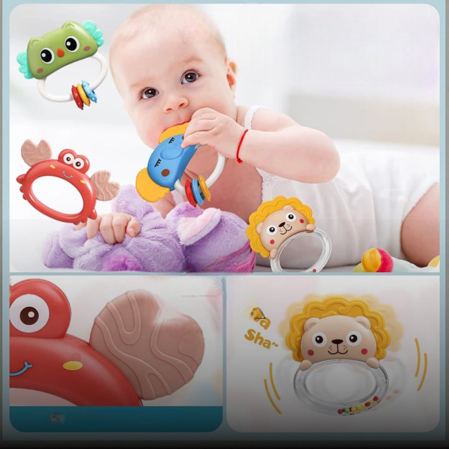 Mobile bébé - mélodie, veilleuse et projecteur sommeil paisible