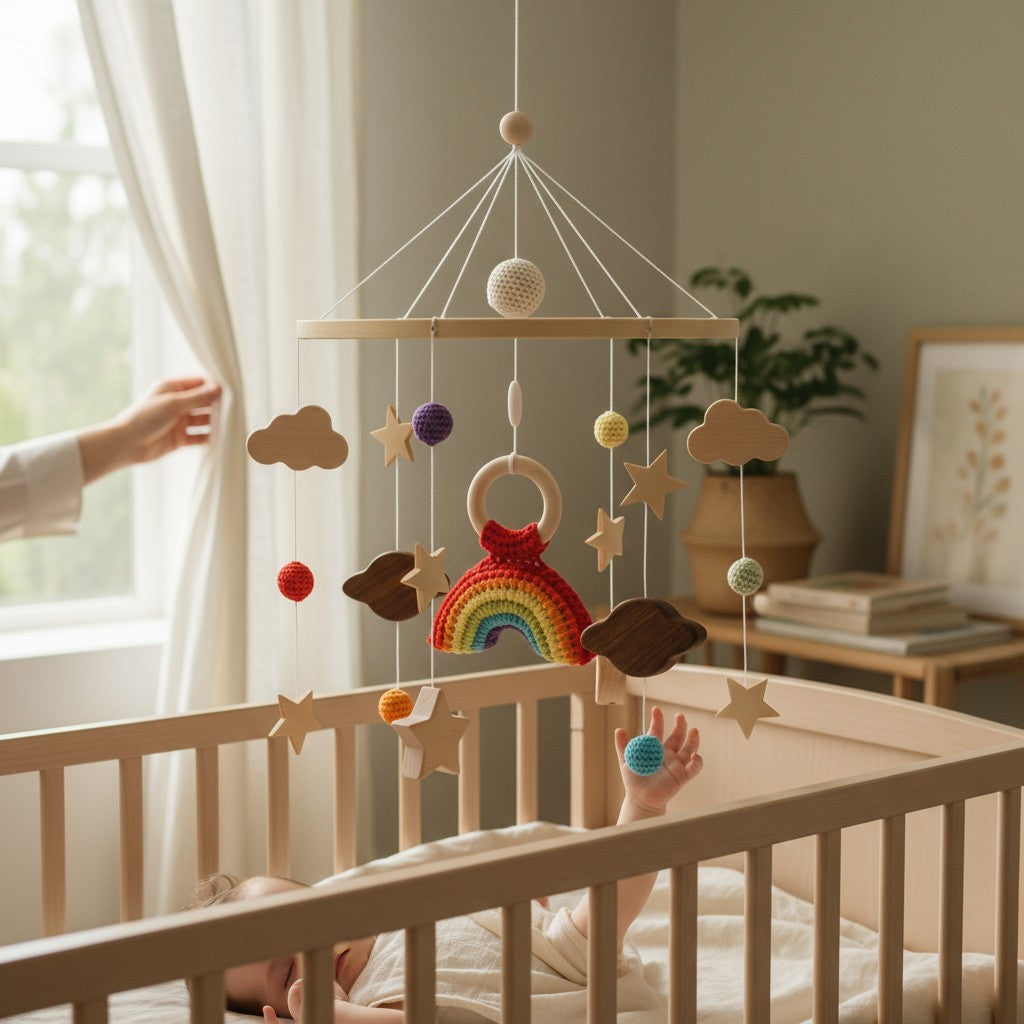 Mobile bébé - ciel étoilé pour une nuit paisible