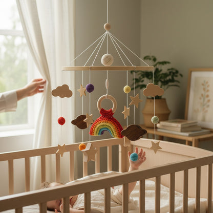 Mobile bébé - ciel étoilé pour une nuit paisible